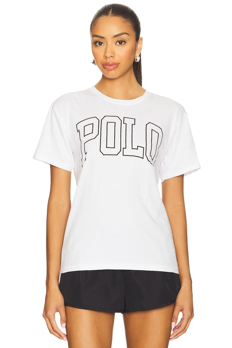 Logo Cotton Jersey Crewneck Tee Polo Ralph Lauren Product Image