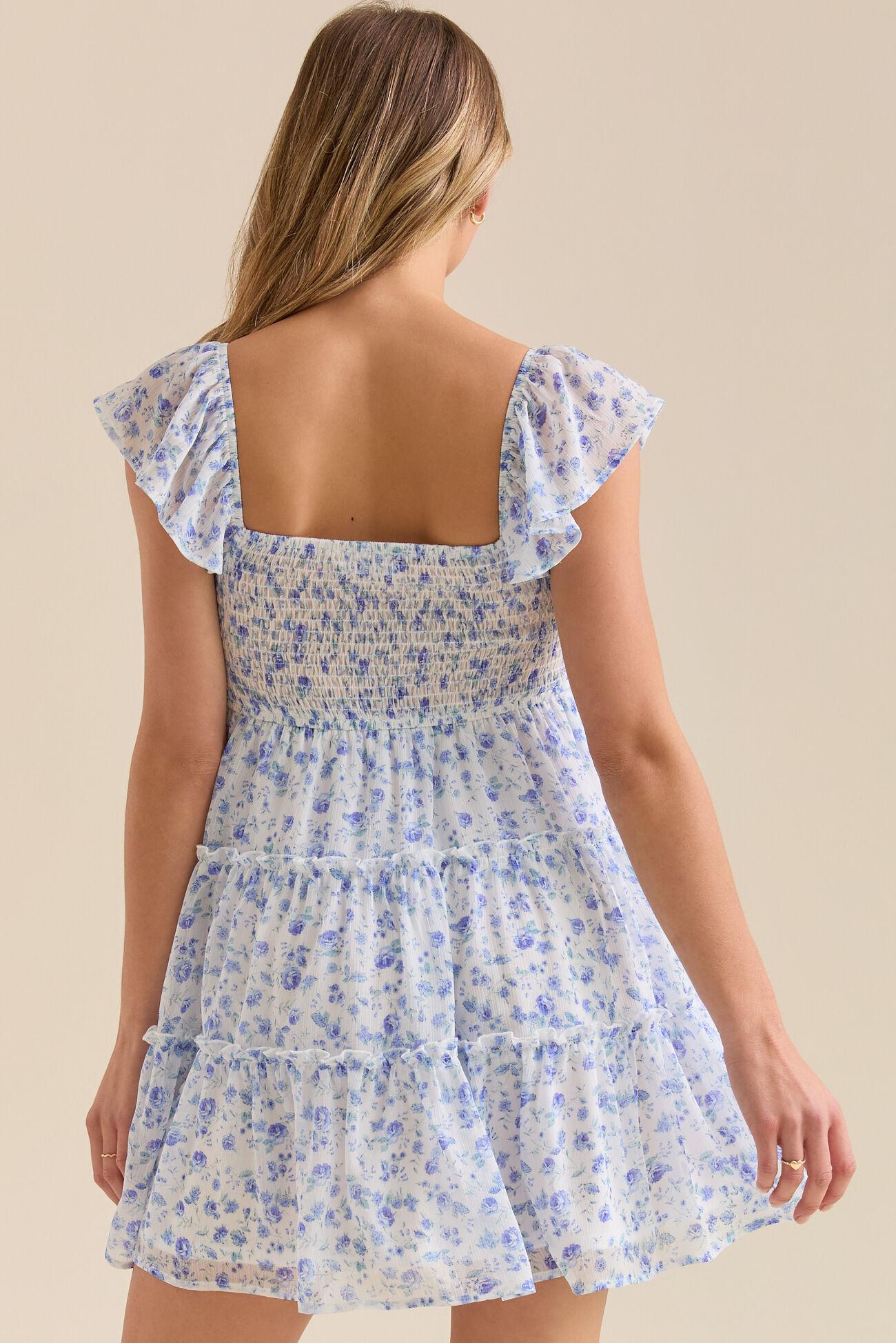 Elizabeth Floral Mini Dress Product Image