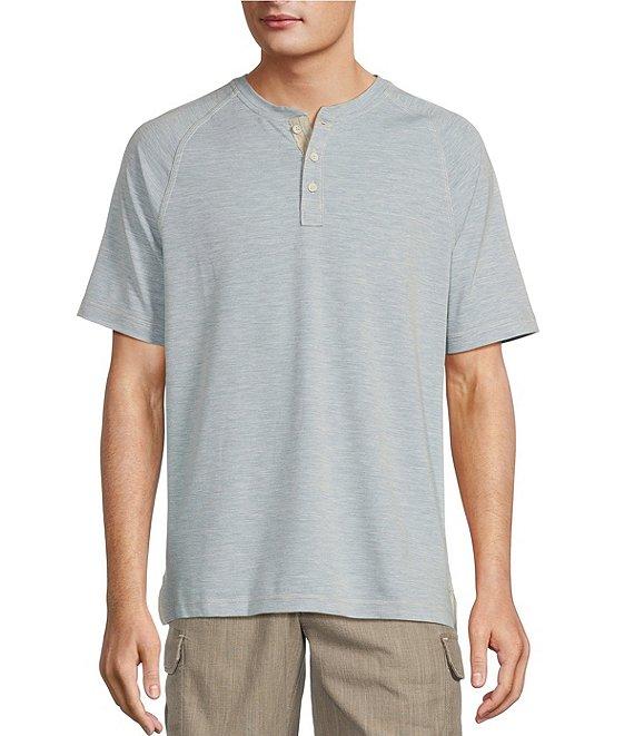 Tommy Bahama Coasta Vera Short Sleeve Henley T-Shirt Product Image