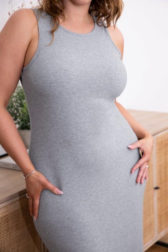 Soft Rib Sleeveless Maxi Dress Product Image