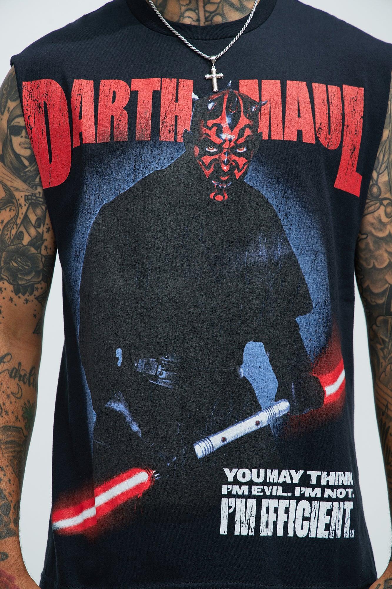 Star Wars Darth Maul Sleeveless Tee - Black Product Image
