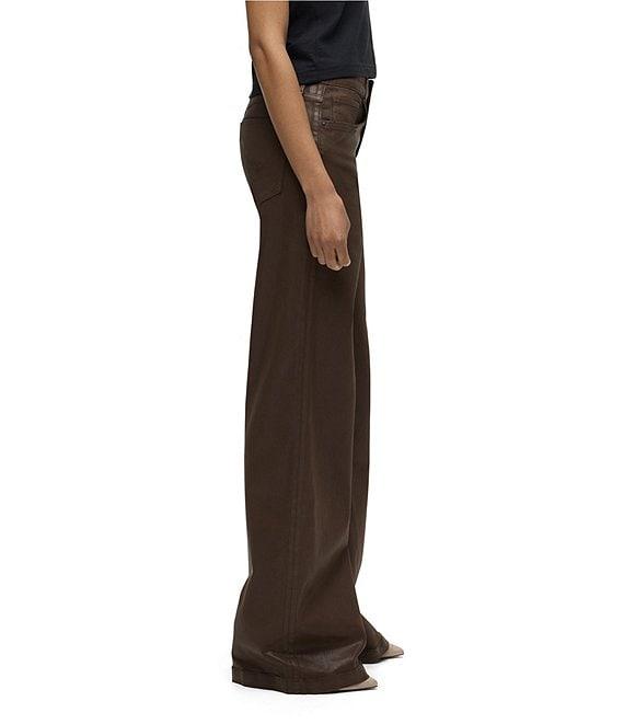Hudson Jeans Jodie Coated Denim High Rise Wide Leg Jean Product Image