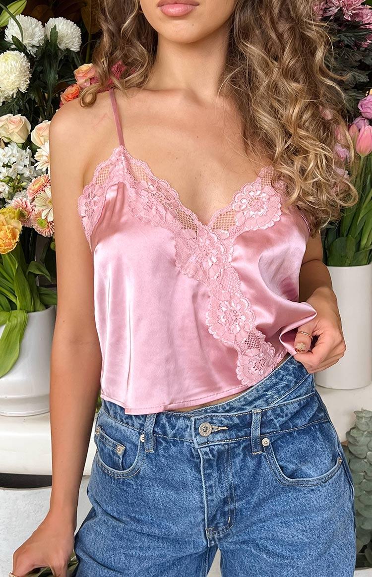 Tammy Pink Lace Cami Top Baby Product Image