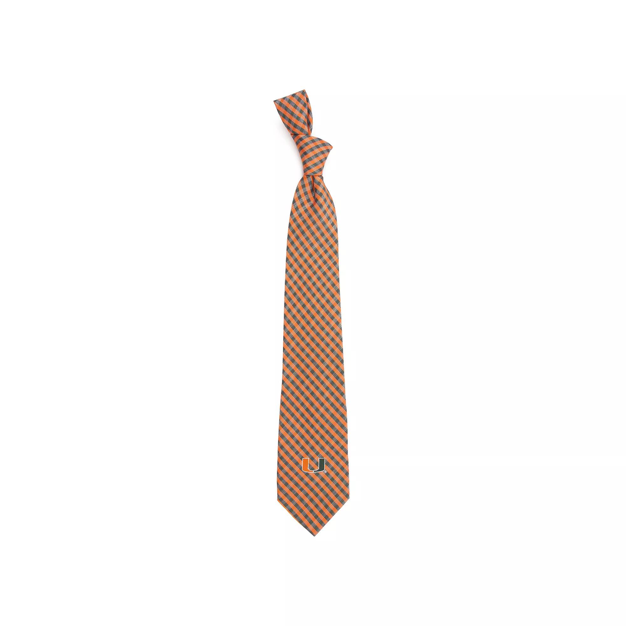 Men's Kansas Jayhawks Gingham Tie, Team Product Image
