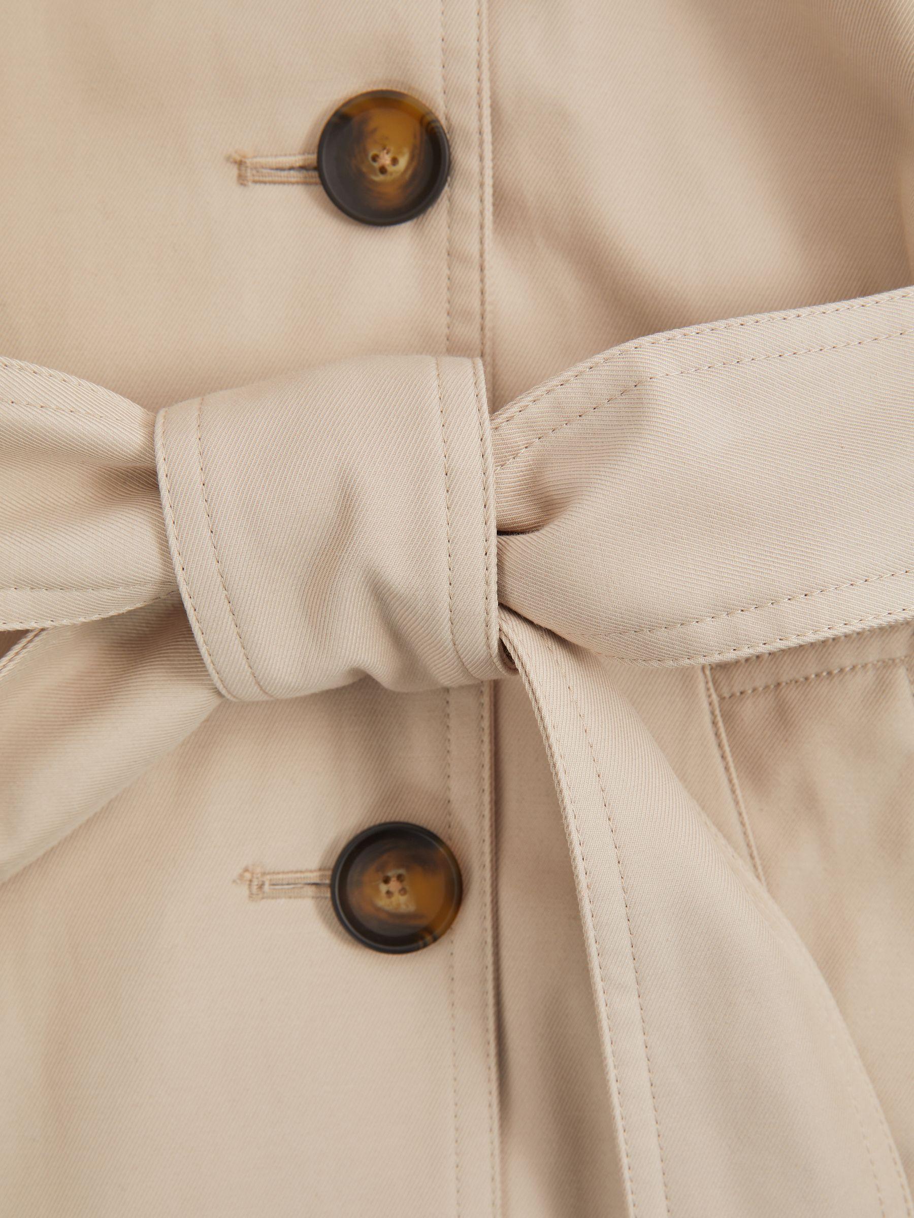 Petite Chiffon Floral Cape Maxi Dress in Pale Pink Product Image