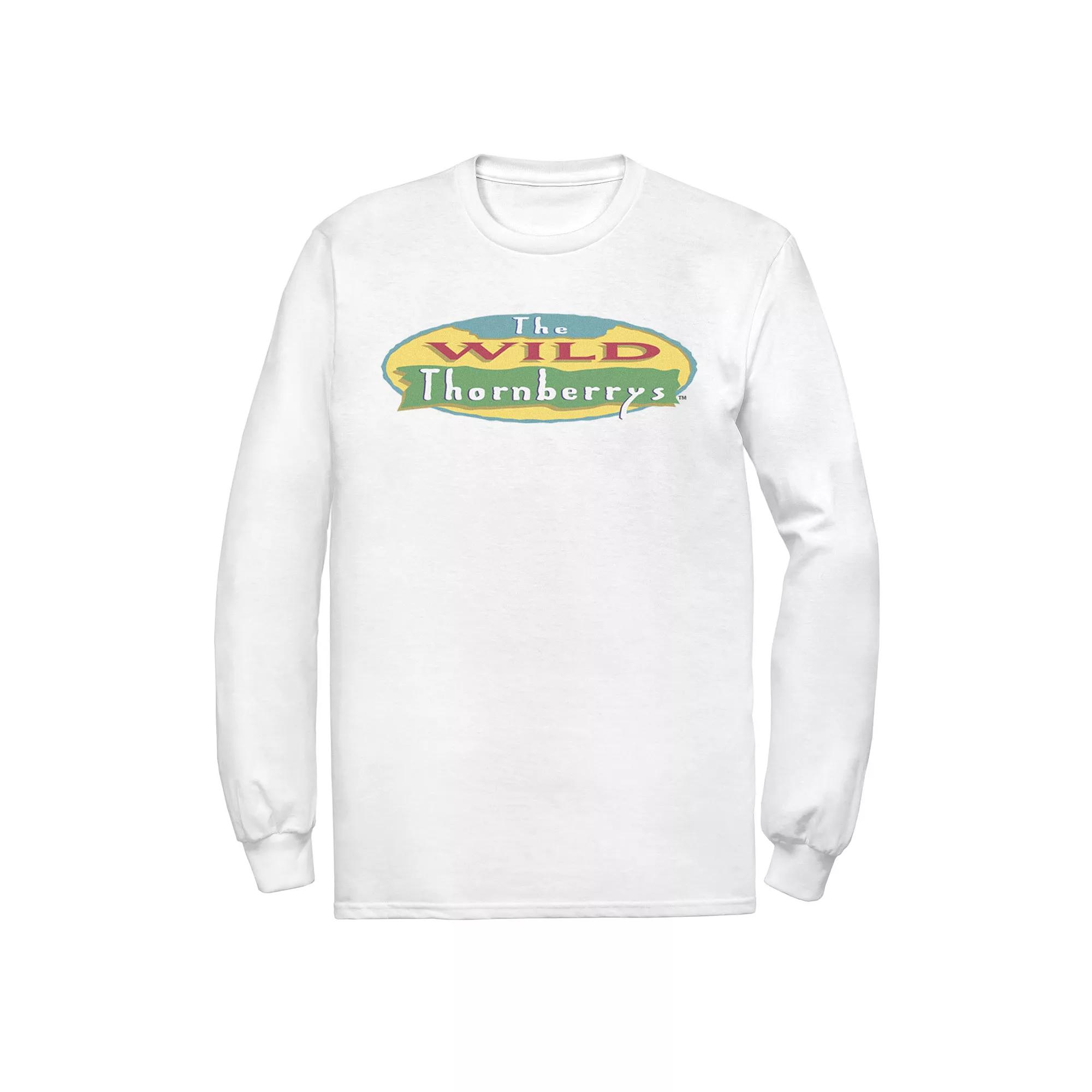 Men's Nickelodeon Nickelodeon The Wild Thorberrys Logo Long Sleeve Tee,  Product Image