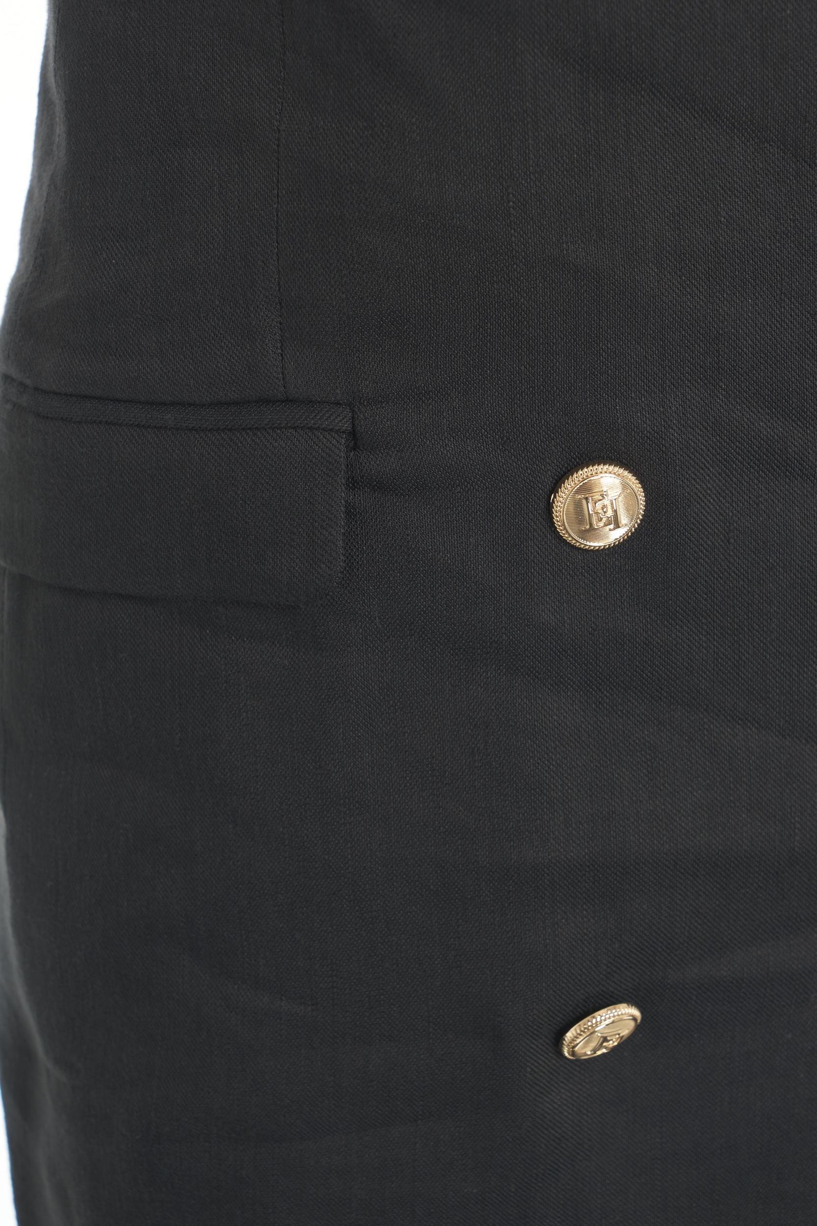 Linen blend mini dress Product Image