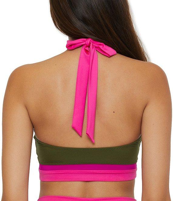 Trina Turk Monaco Color Block Banded High Waist Swim Bottom Product Image