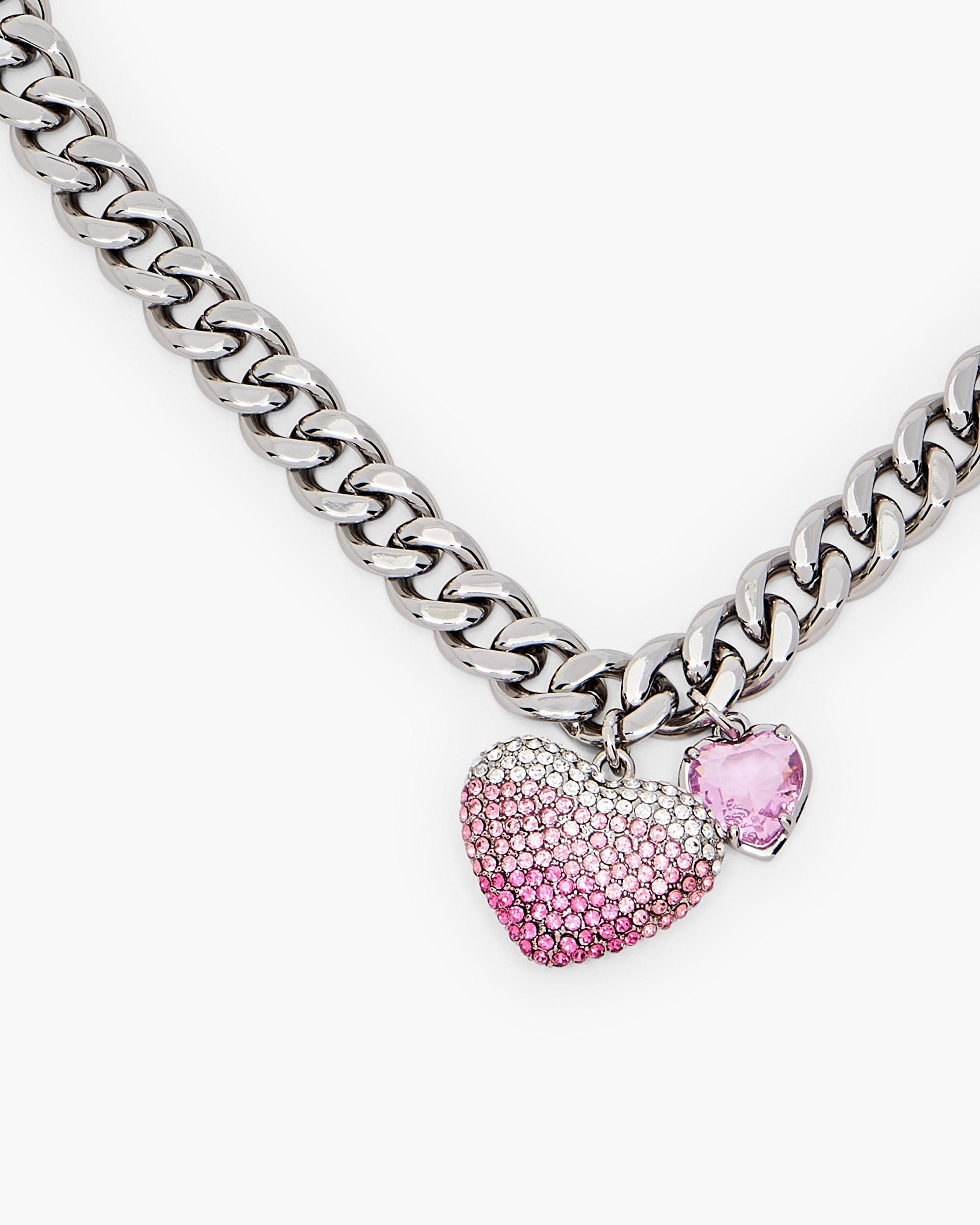 The Heart Balloon Pave Necklace Product Image