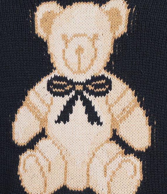 Blu Pepper Teddy Bear Long Sleeve Sweater Product Image