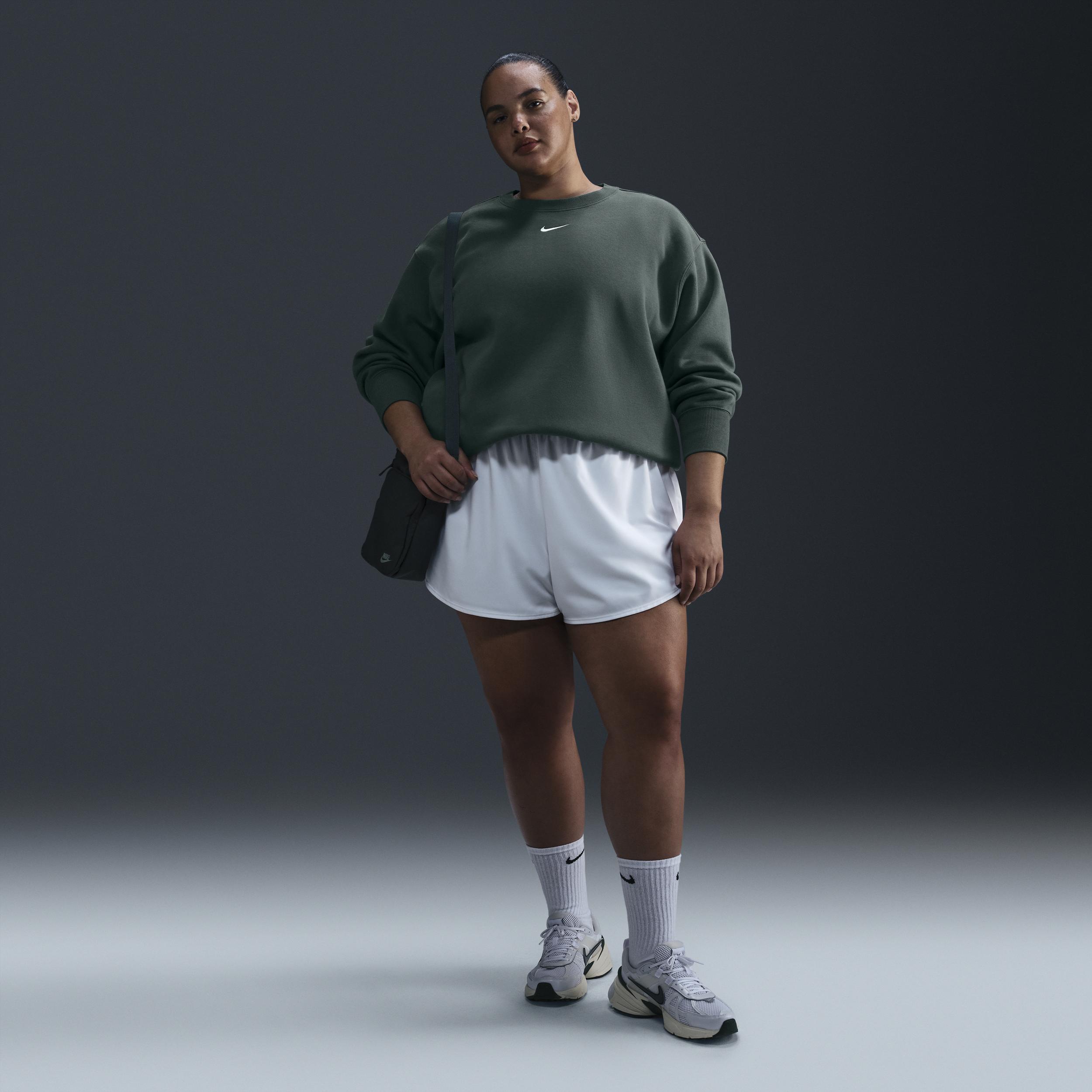 Women's Nike Sportswear Phoenix Fleece Oversized Crew-Neck Sweatshirt (Plus Size) Product Image