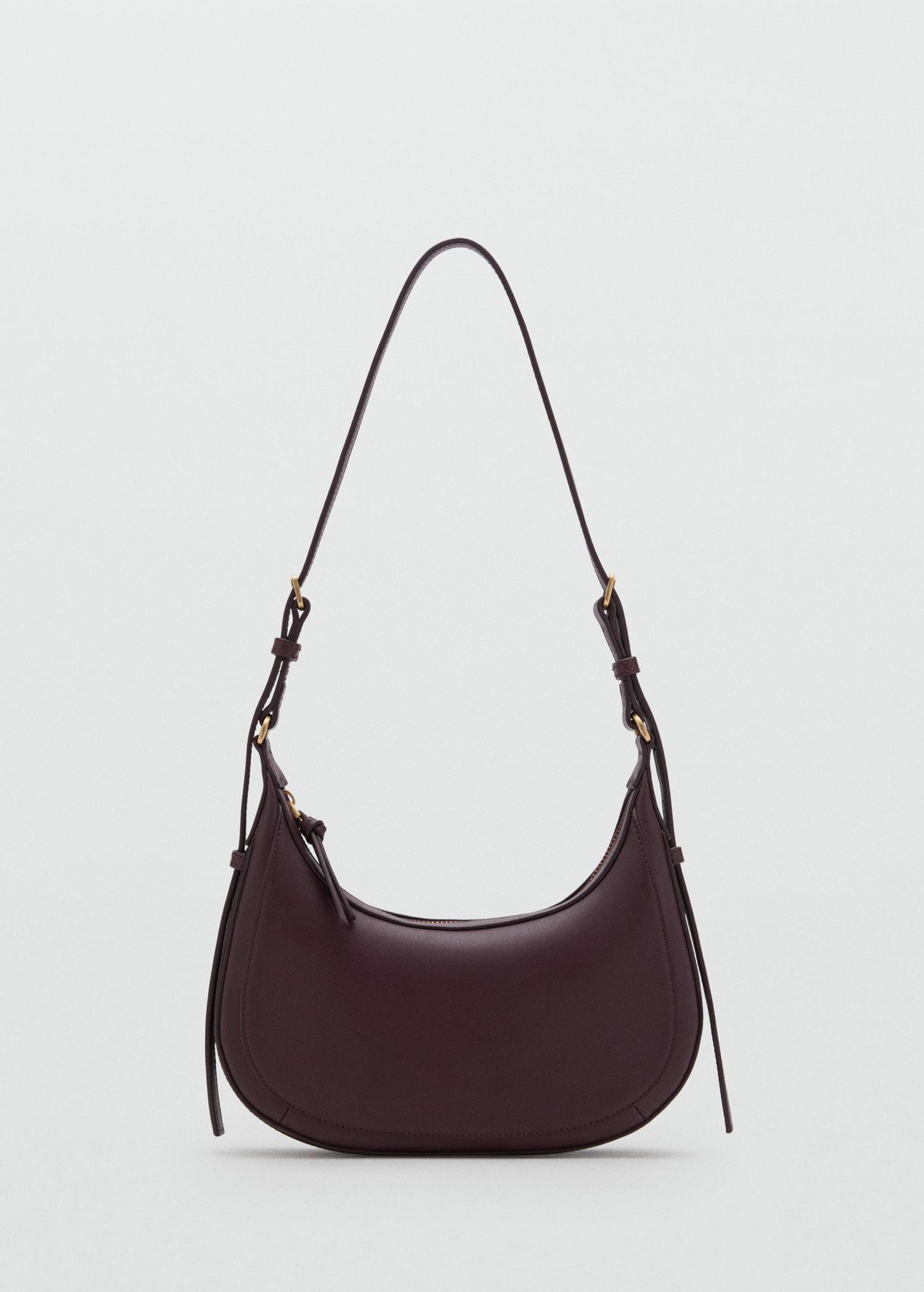 Oval shoulder bag - Women | MANGO USA Product Image