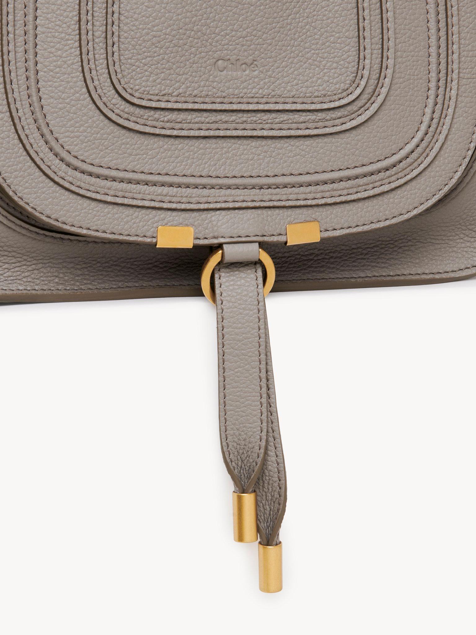 Small Marcie bag in grained leather Product Image