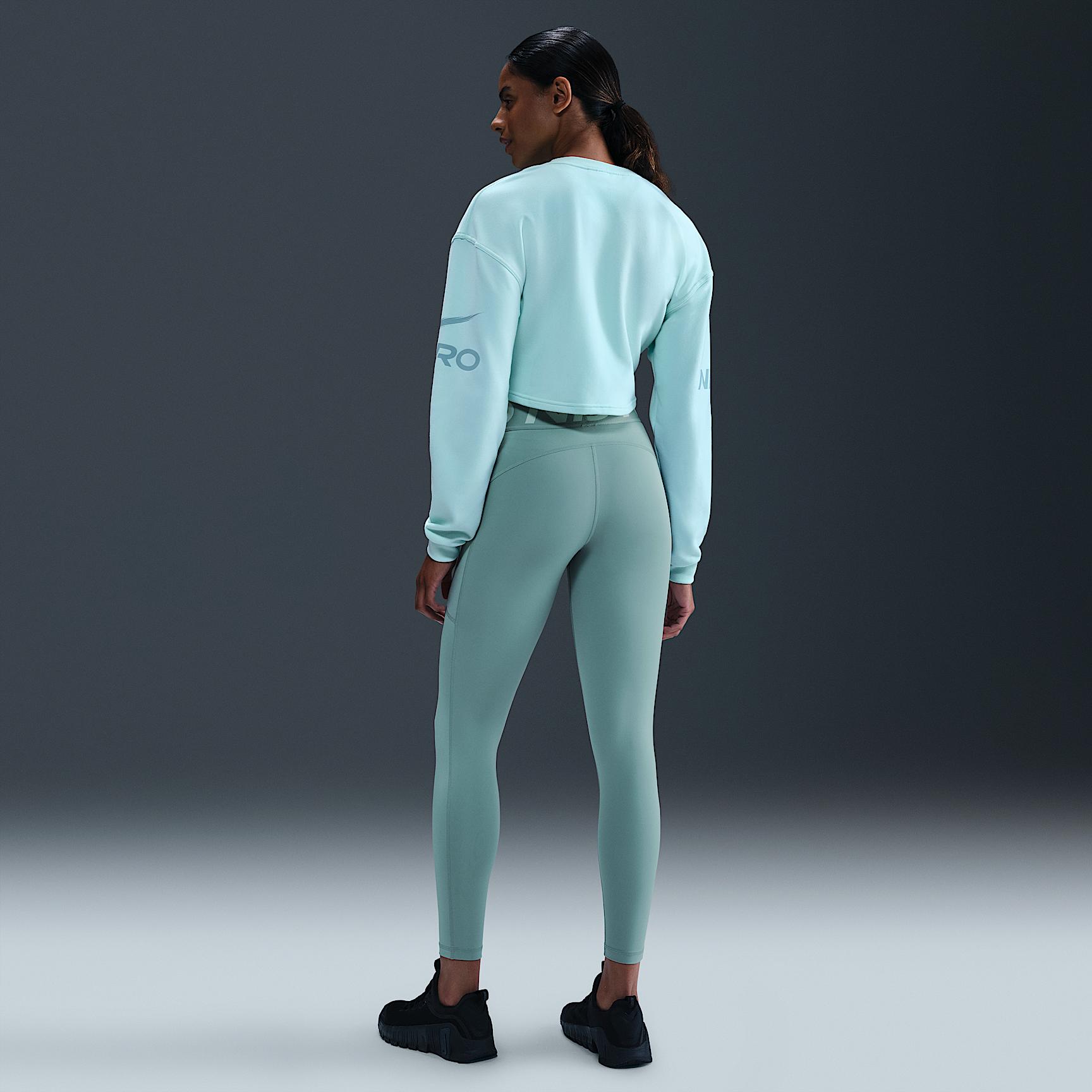 Womens Nike Pro Sculpt High-Waisted 7/8 Leggings with Pockets | FV7388-017 Product Image