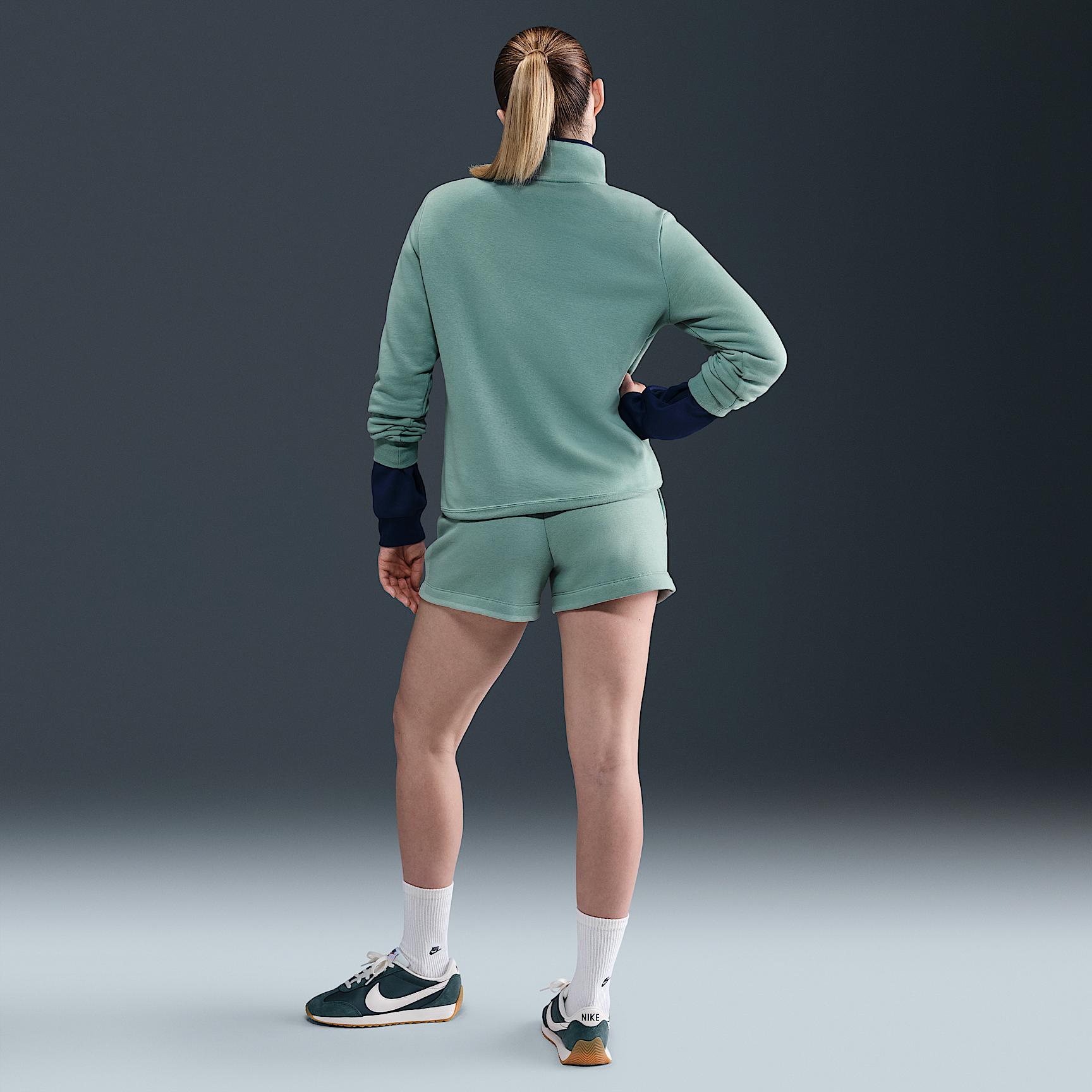 Womens Nike Sportswear Club Fleece Mid-Rise Shorts | DQ5802-017 Product Image