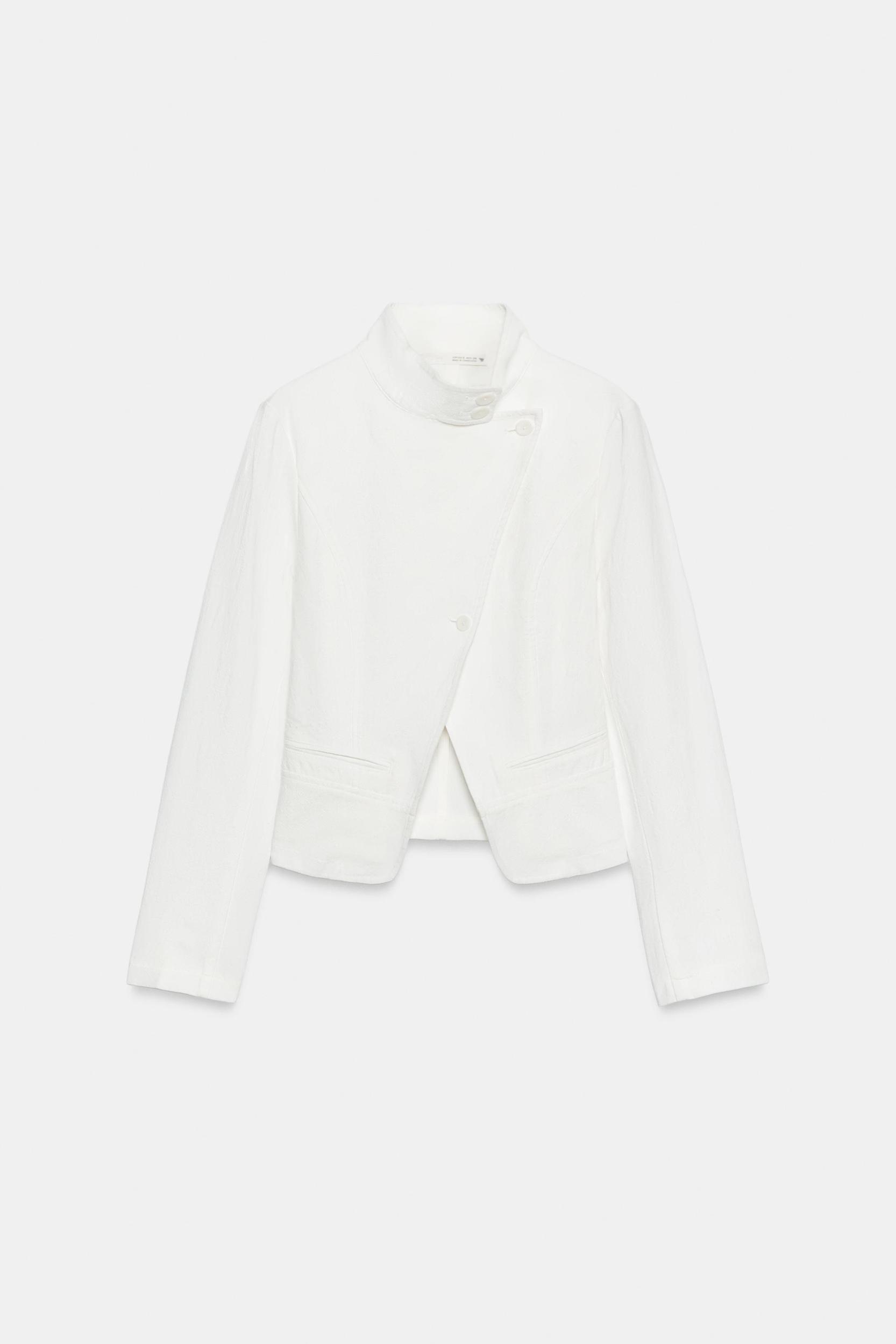 RAMIE BLEND WRAP JACKET Product Image