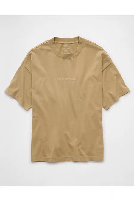 AE Laidback Luxe Heavyweight Oversized Logo Graphic T-Shirt Men's Product Image