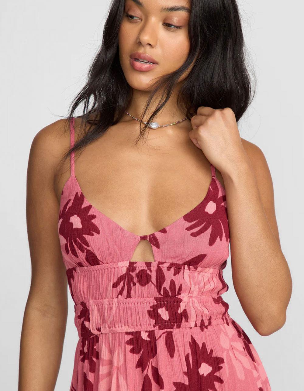BILLABONG Rays All Day Womens Mini Dress - ROSE Product Image