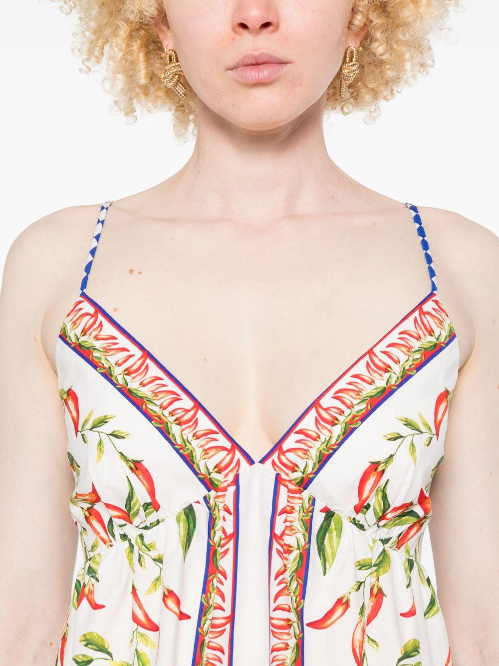 printed mini dress Product Image