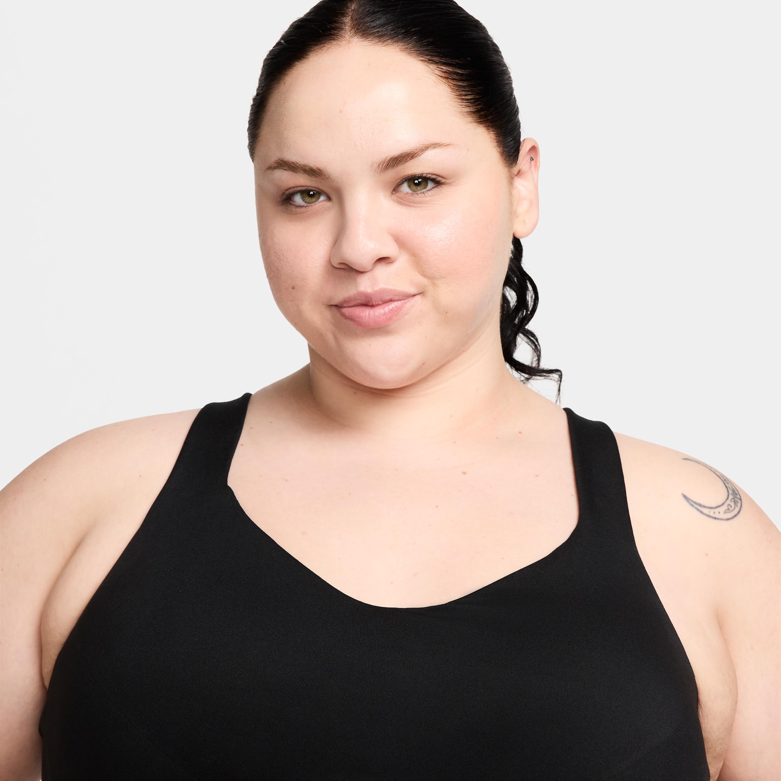 Nike Womens Indy High Support Padded Adjustable Sports Bra (Plus Size) | FJ1971-010 Product Image