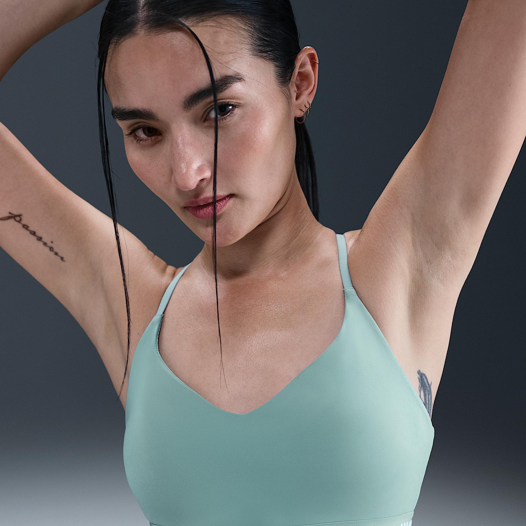 Nike Womens Indy Light Support Padded Adjustable Sports Bra | FD1062-036 Product Image