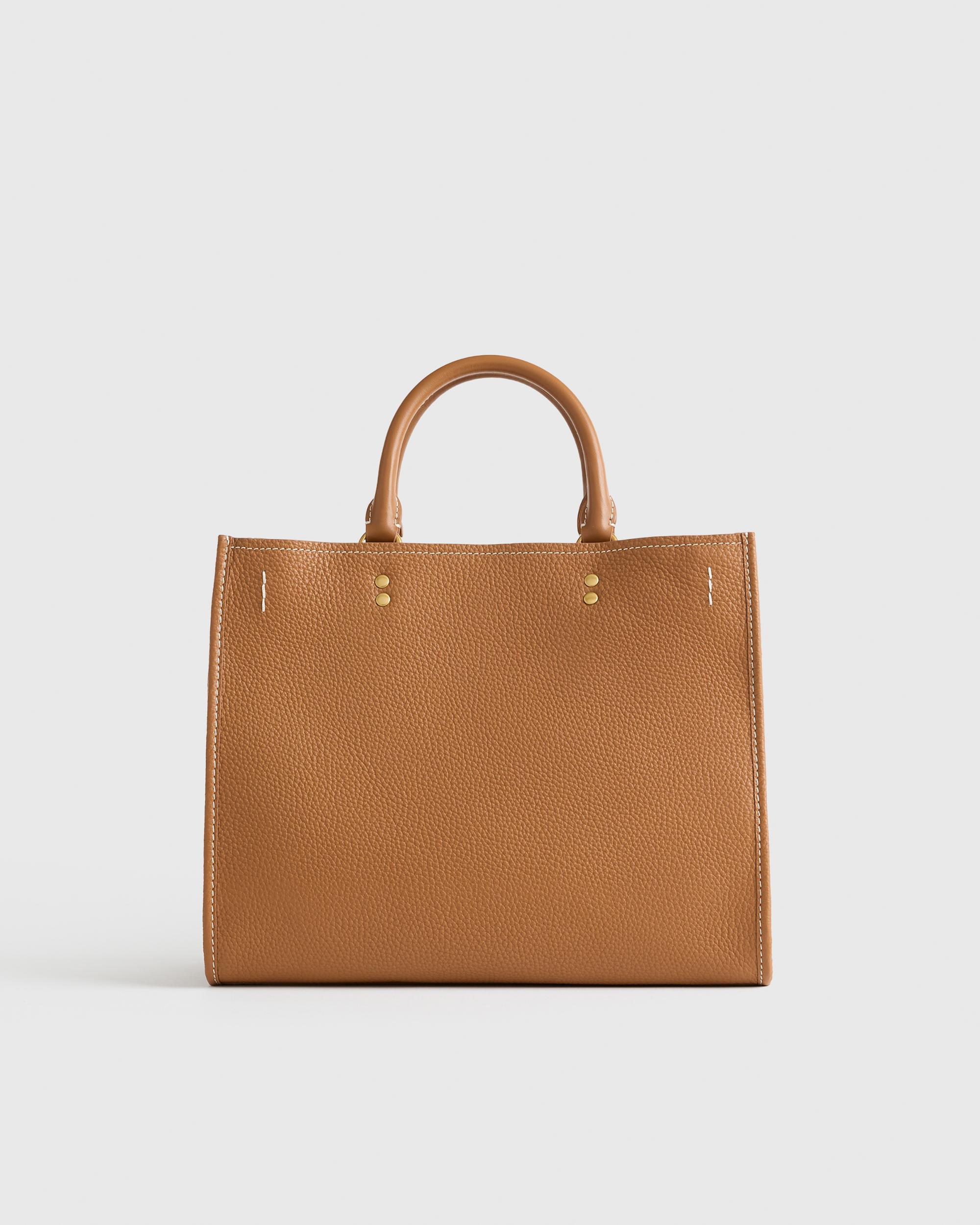 Quince | Women's Italian Leather Medium Convertible Satchel Product Image