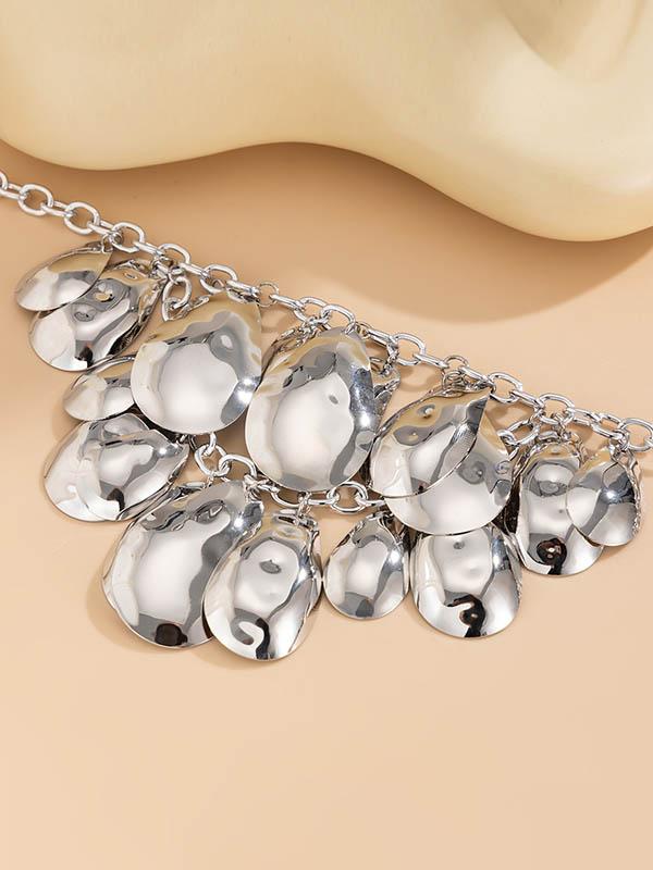 Chains Solid Color Necklaces Accessories Product Image