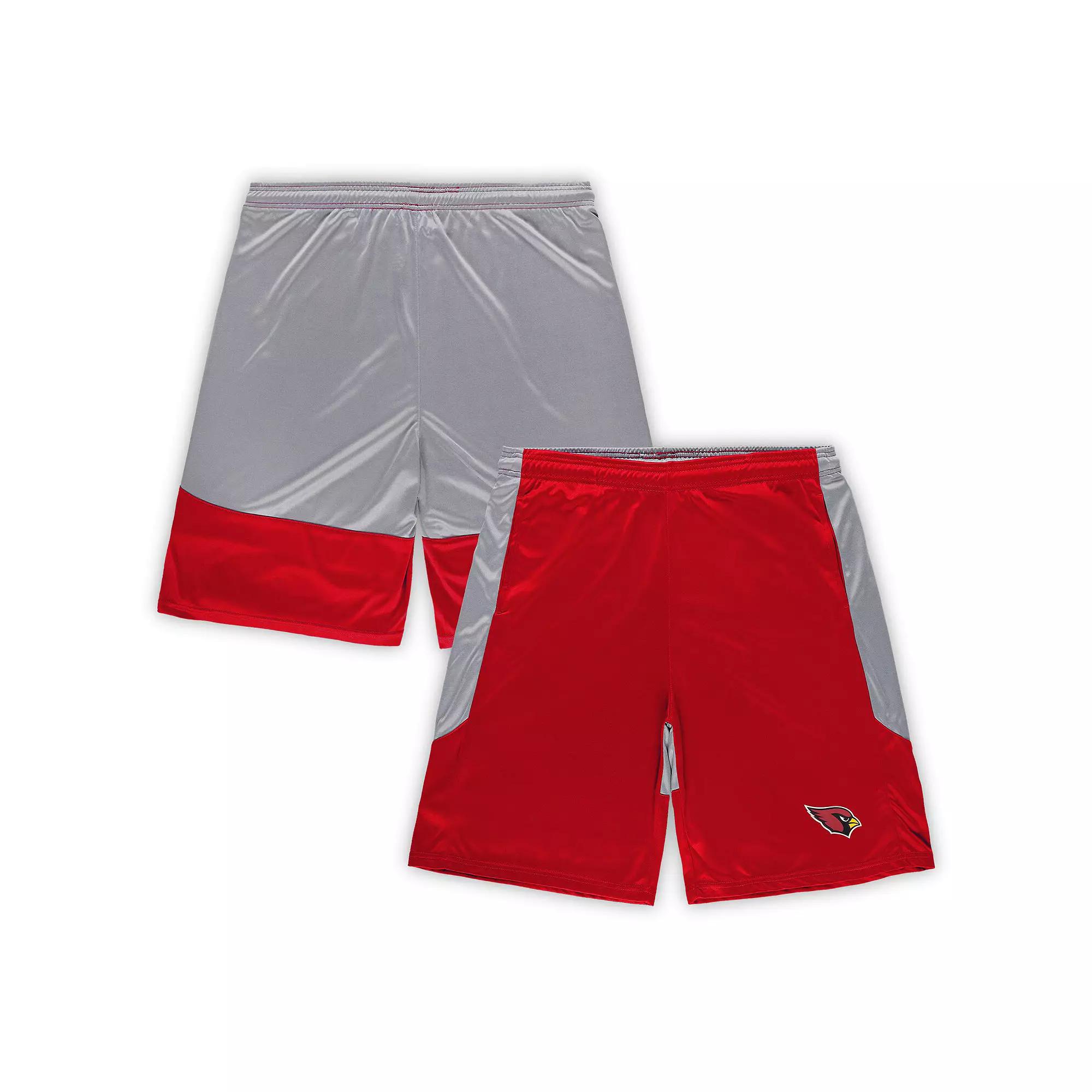 Men's Fanatics Cardinal Arizona Cardinals Big & Tall Team Logo Shorts,  Product Image