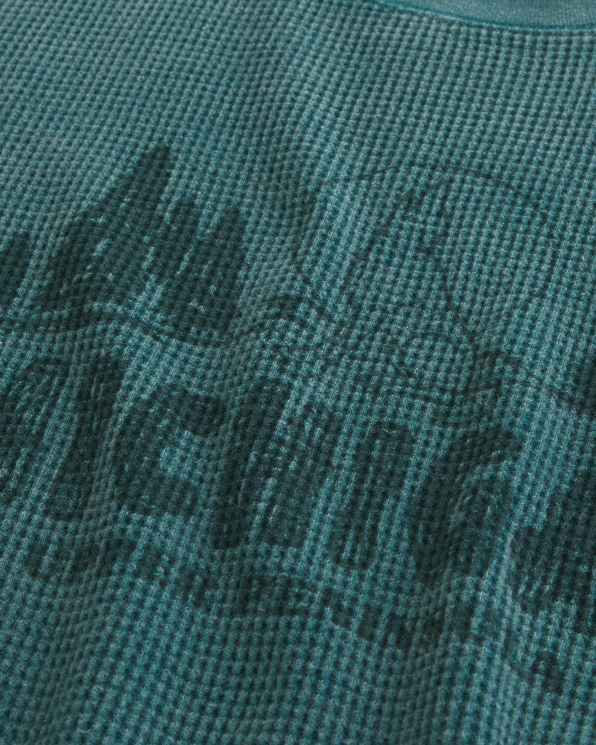 Long-Sleeve Waffle Michigan Graphic Tee Product Image