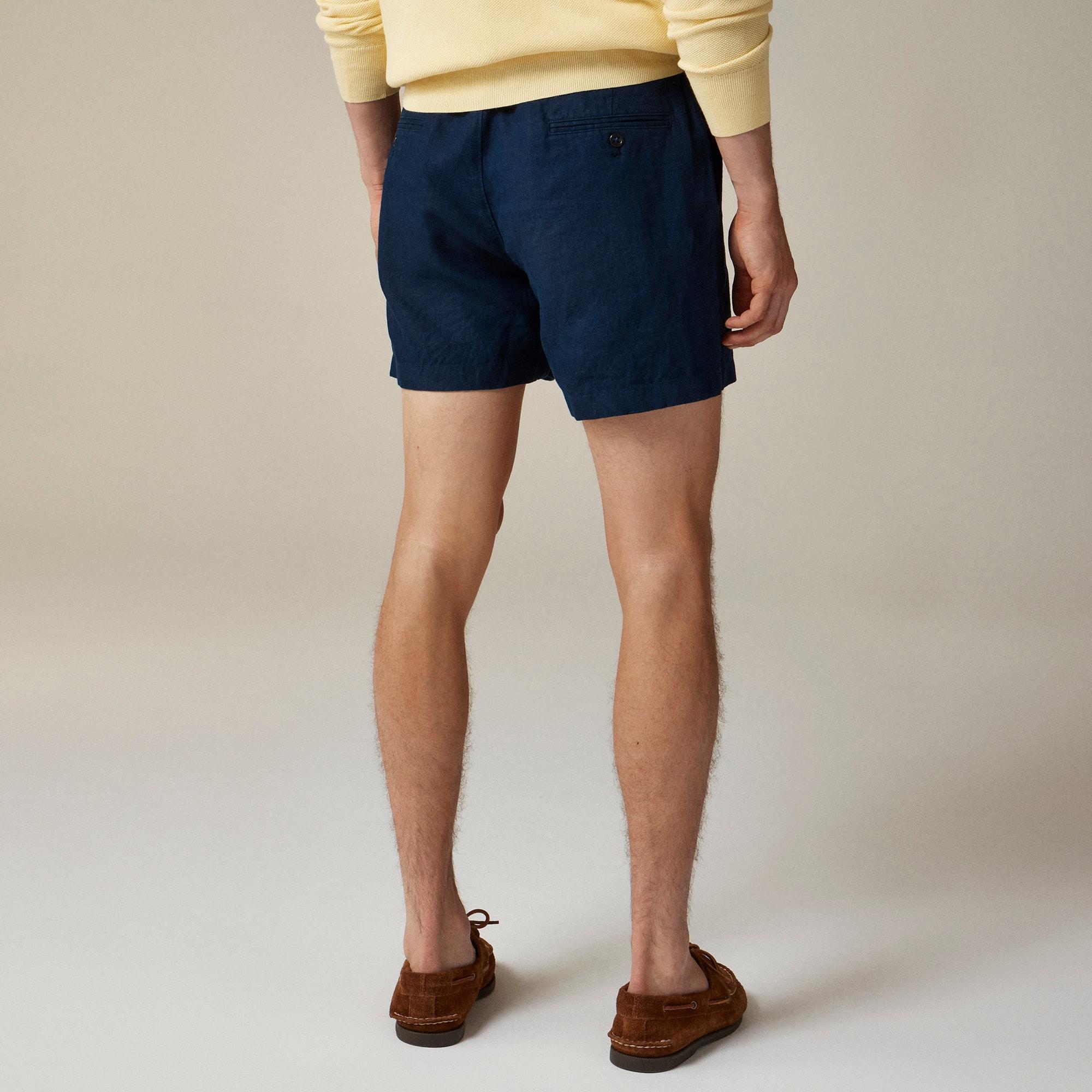 5" linen short Product Image
