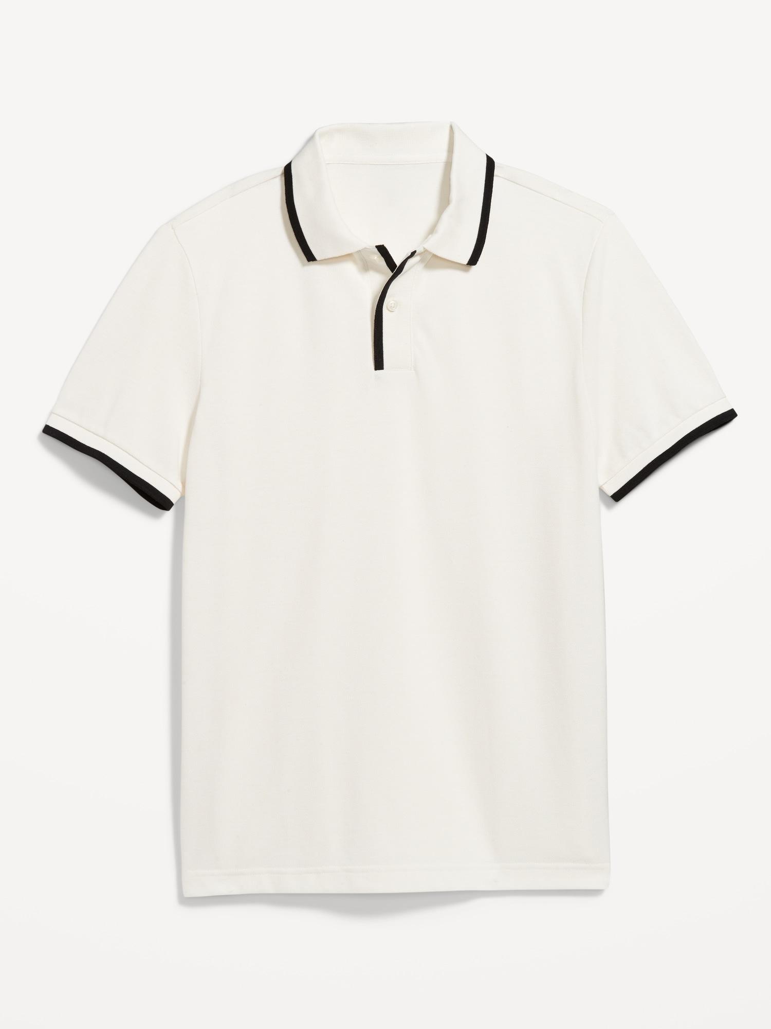 Mens Basic Custom Slim-Fit Mesh Polo Shirt Product Image