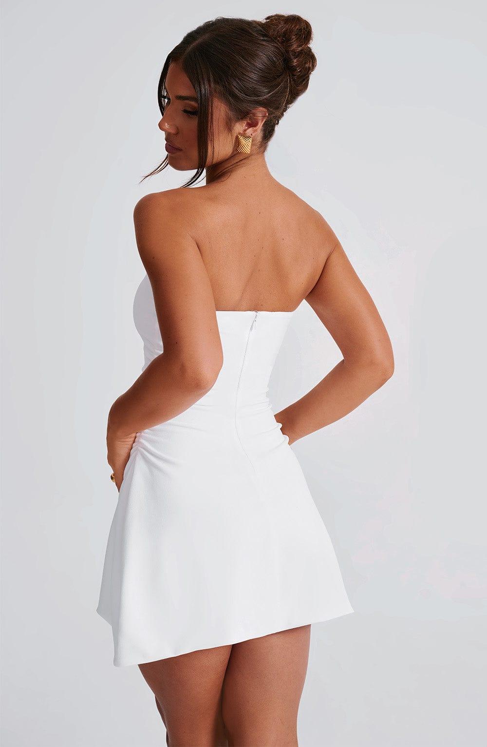 Fleur Mini Dress - Ivory Product Image