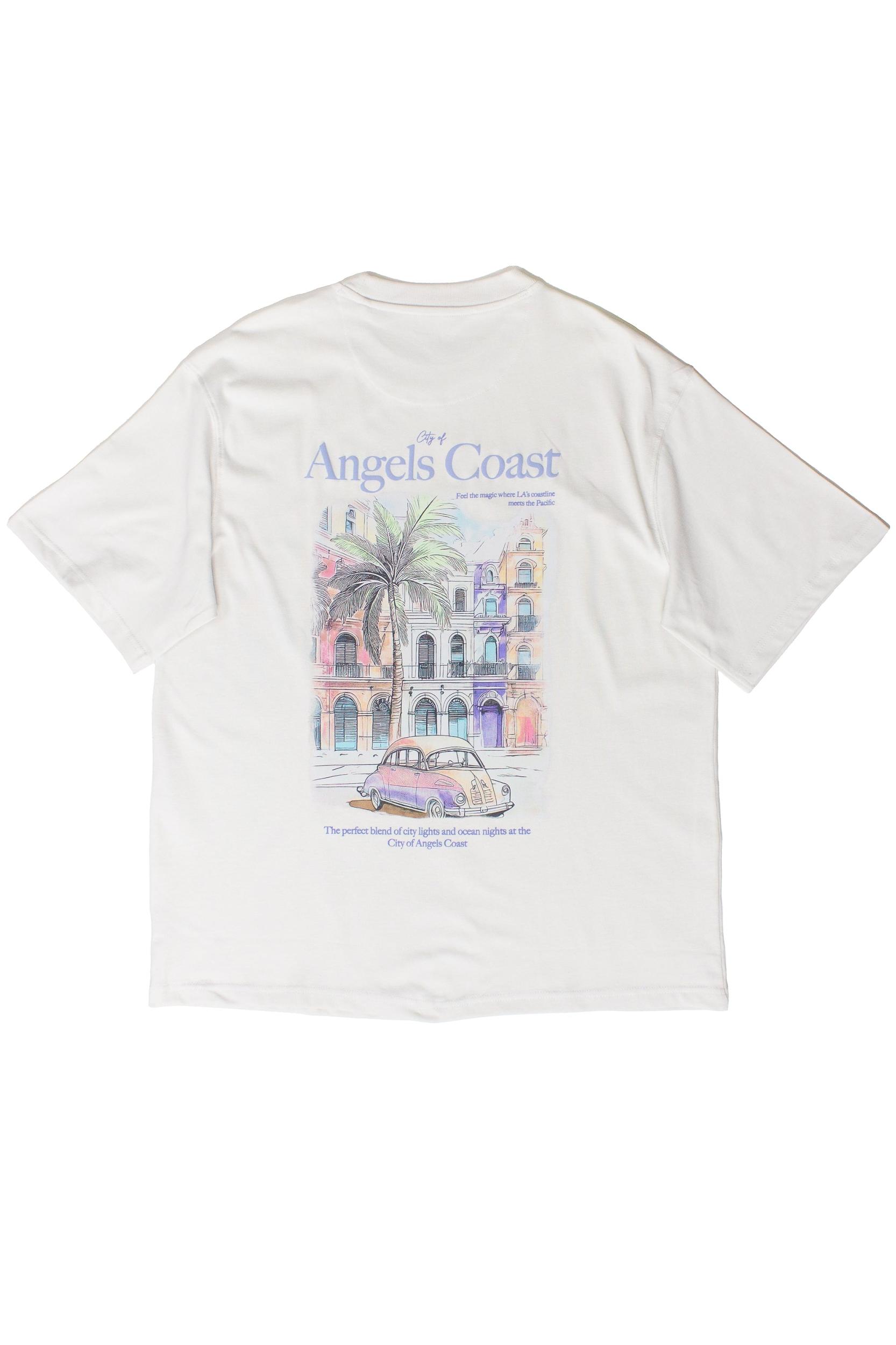 Angelino Beach Graphic T-Shirt Product Image