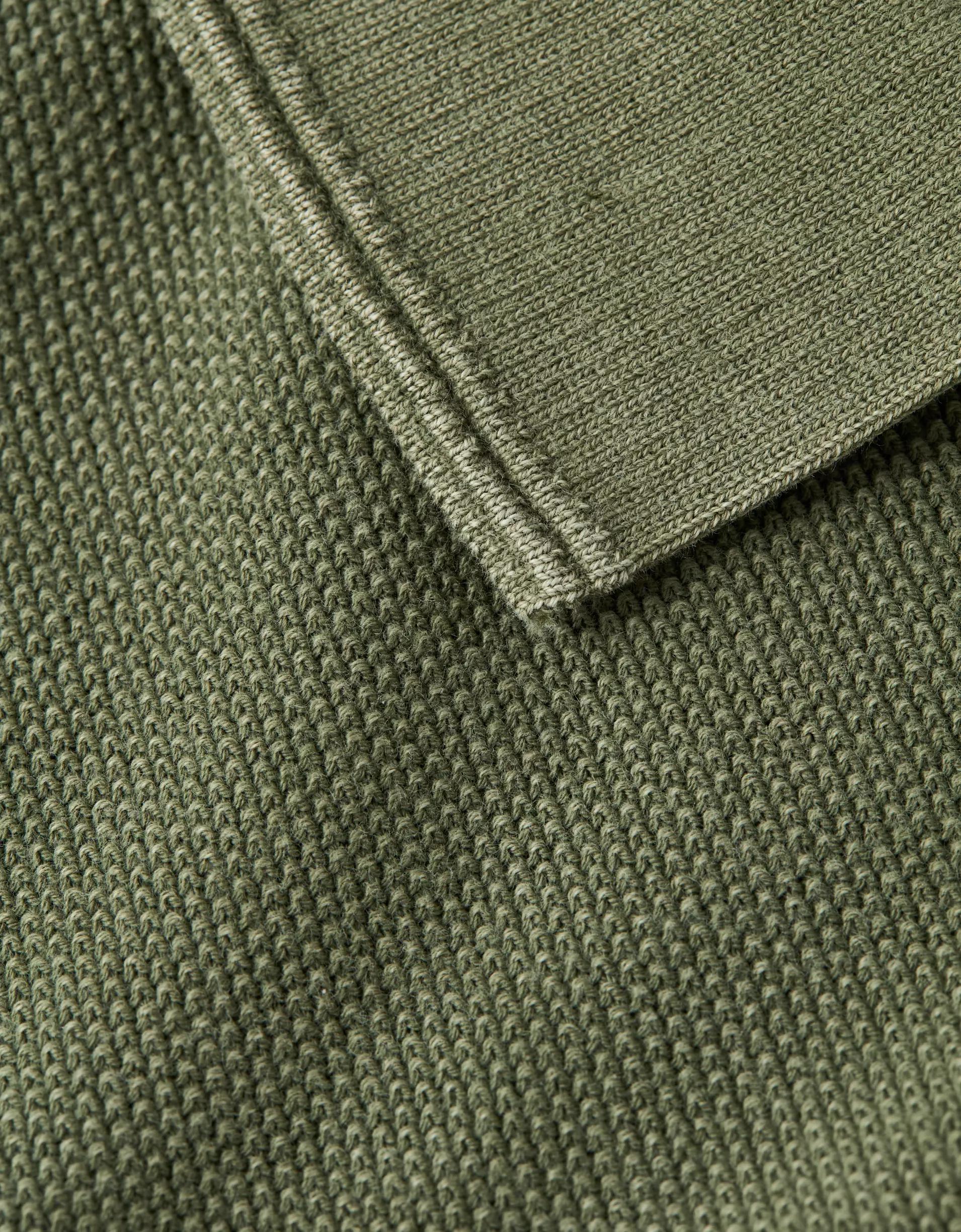 AE Weekend Washed Sweater Polo Shirt Product Image