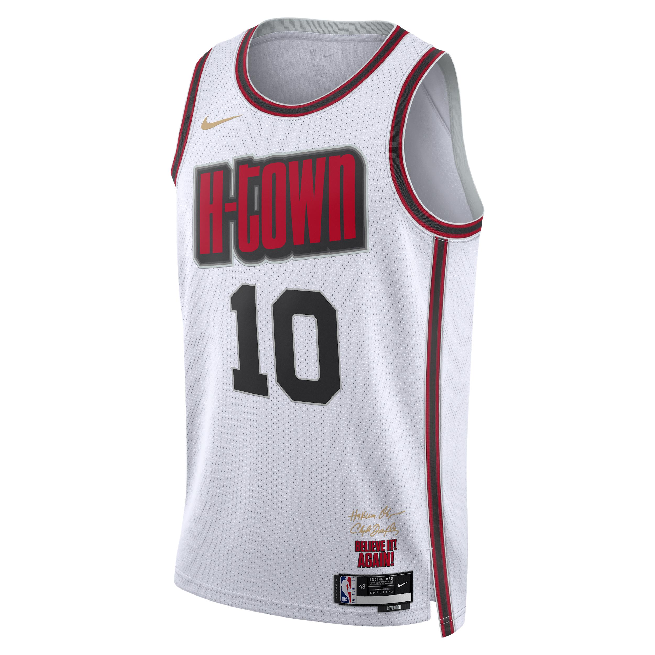 Jabari Smith Jr. Houston Rockets 2024/25 City Edition Men's Nike Dri-FIT NBA Swingman Jersey Product Image