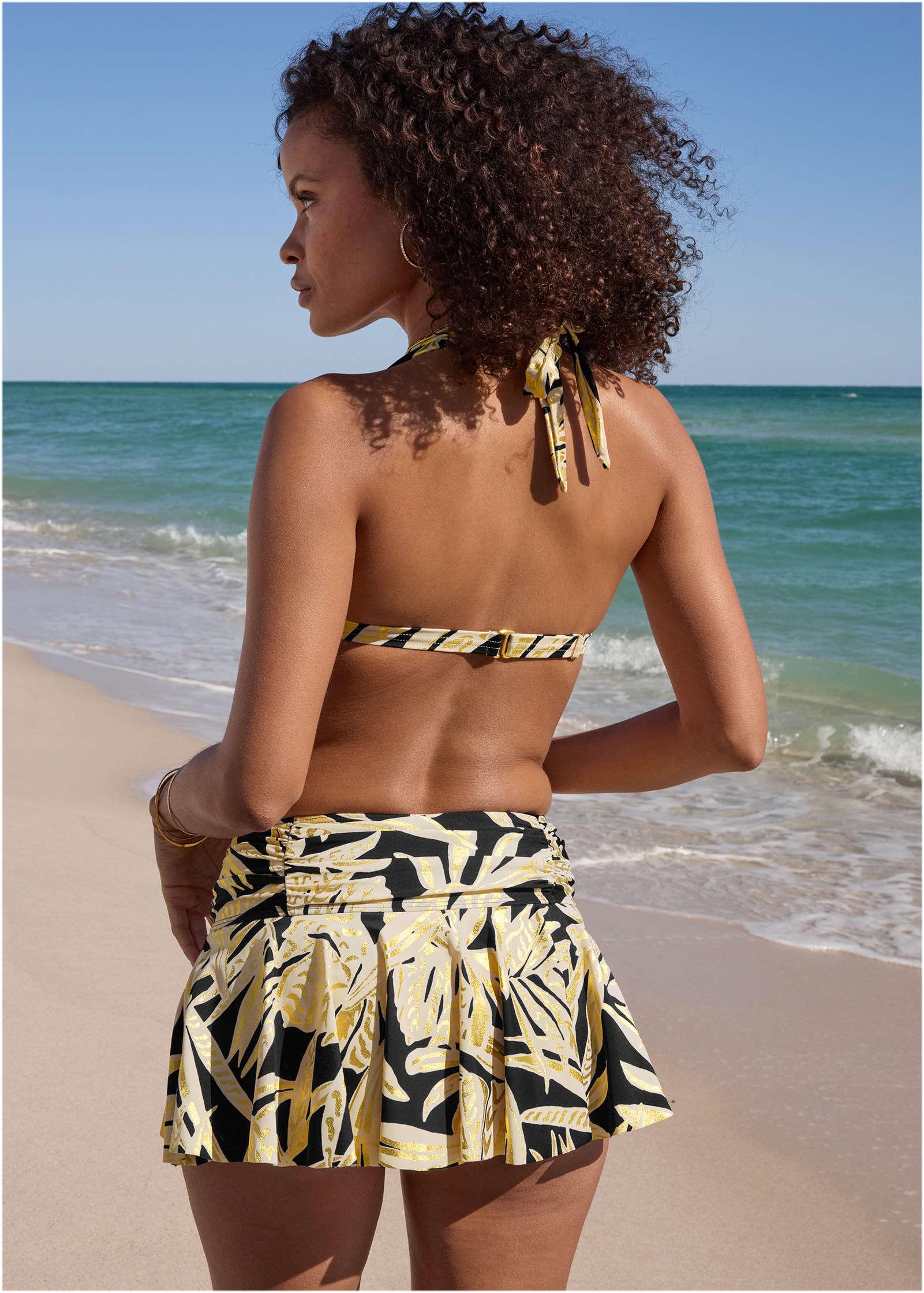 Rio Swim Skirt - Tricolor Jungle Product Image