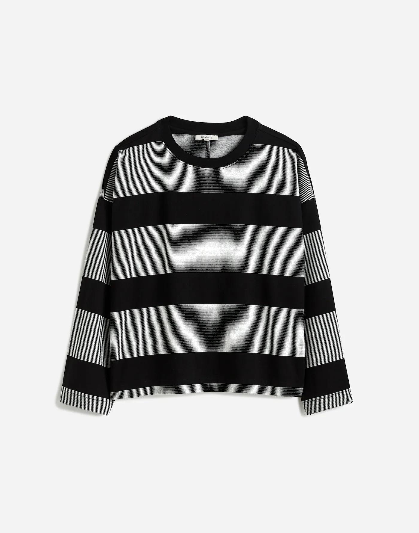 Easy Crewneck Long-Sleeve Tee Product Image