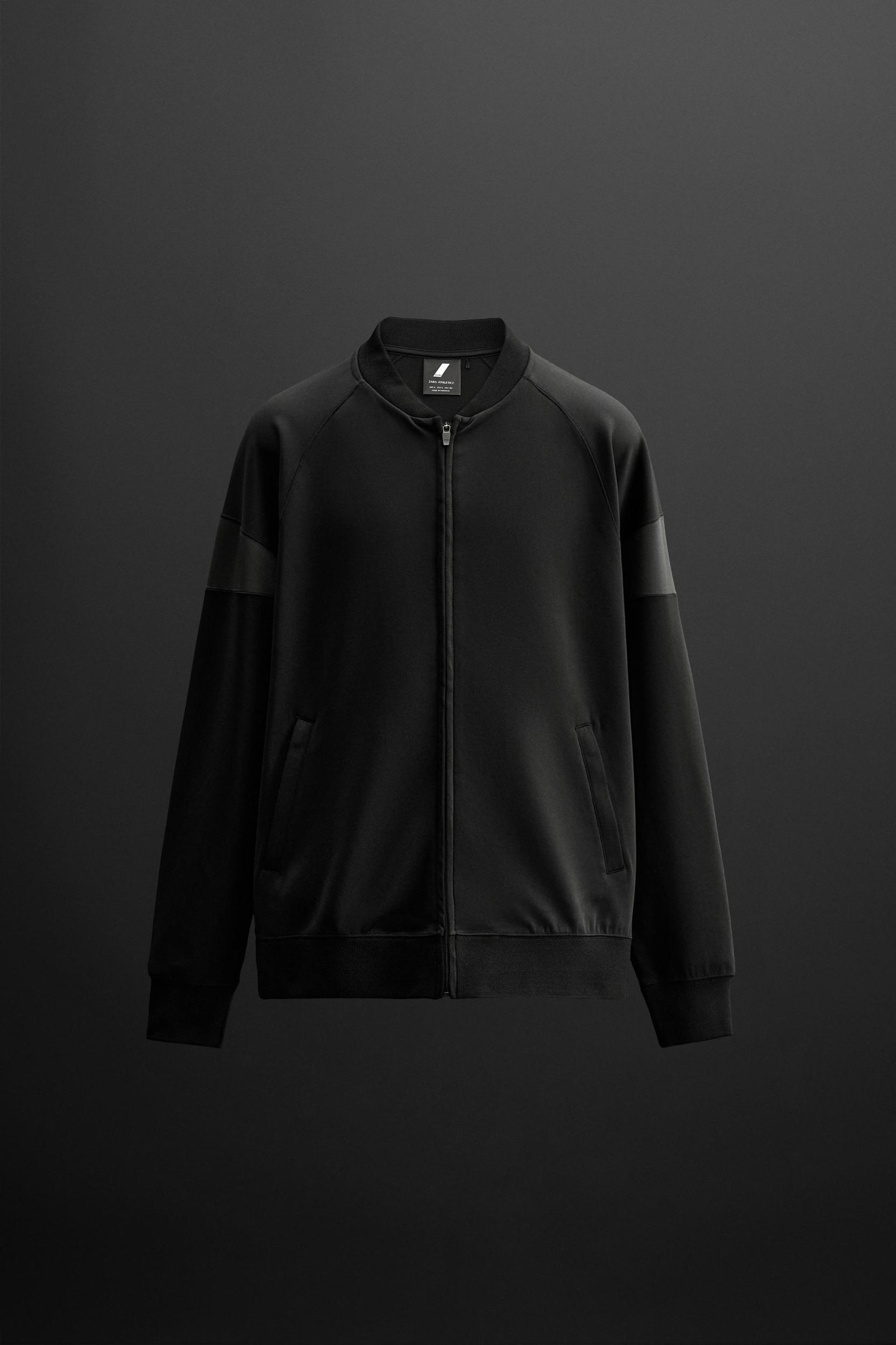 TECHNICAL SWEATSHIRT WITH ZIPPER Product Image