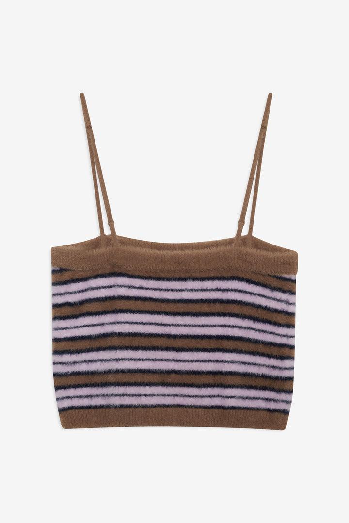 Nora Striped Tank — Blue Product Image