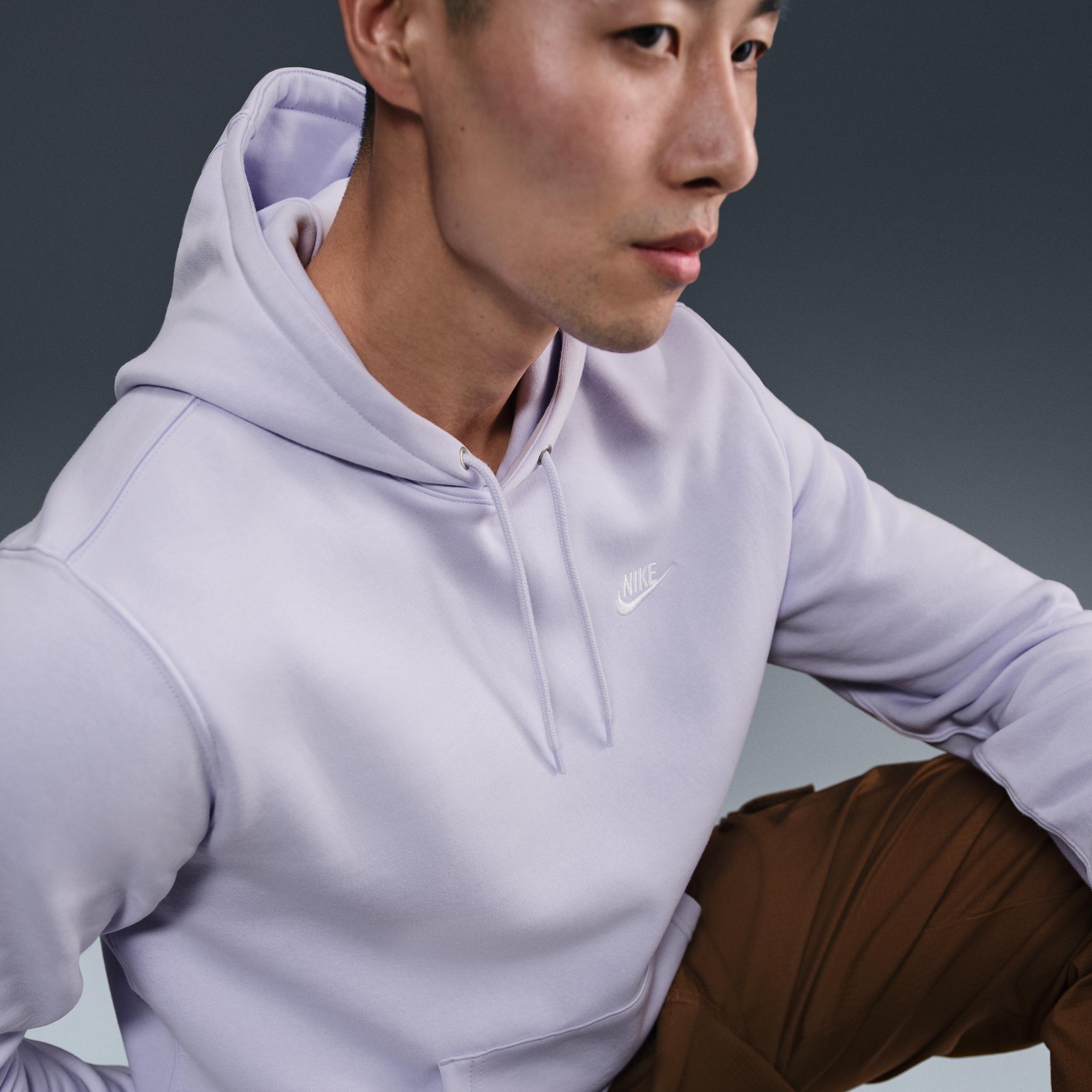 Nike Men's Club Pullover Fleece Hoodie Product Image