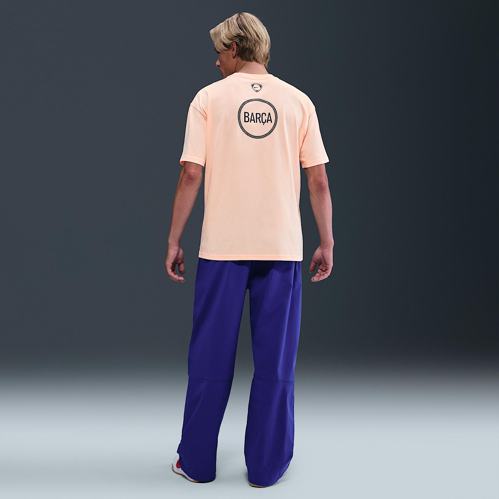 FC Barcelona Nike Mens Total 90 Soccer T-Shirt | IB7294-410 Product Image