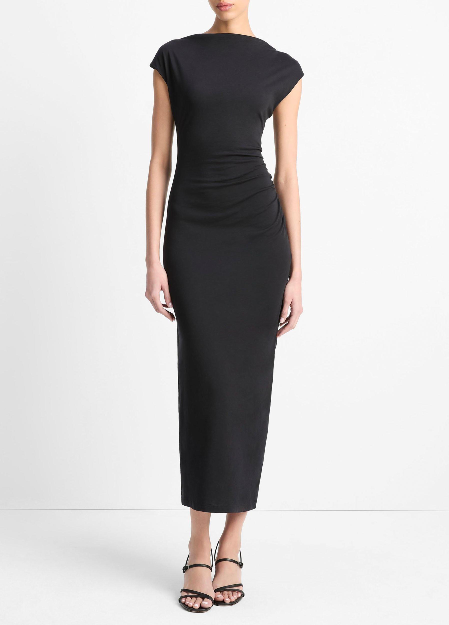 Pima Cotton Muscle-Tee Dress Product Image