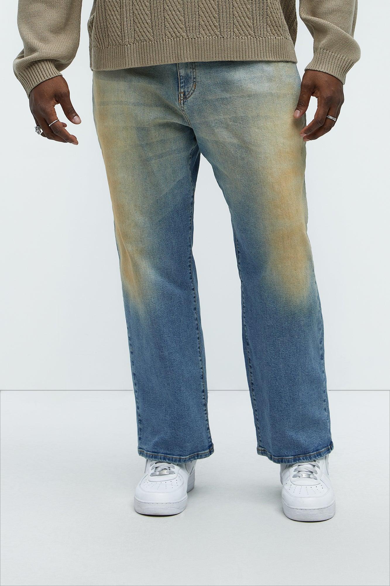 Derek Straight Jeans - Vintage Blue Wash Product Image