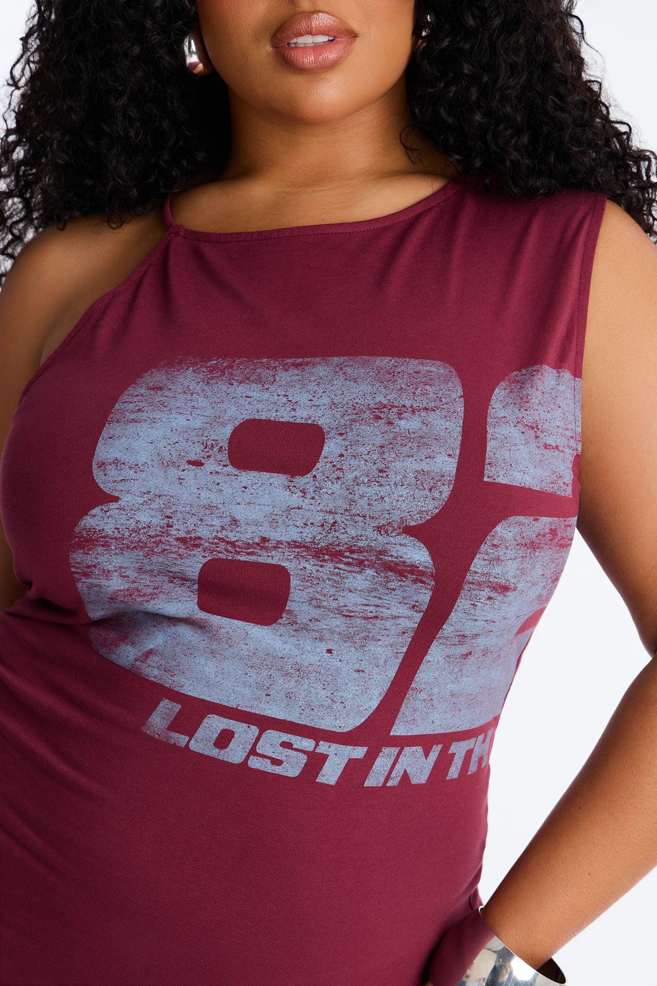 82 Hot Intentions Tank - Wine Female Product Image