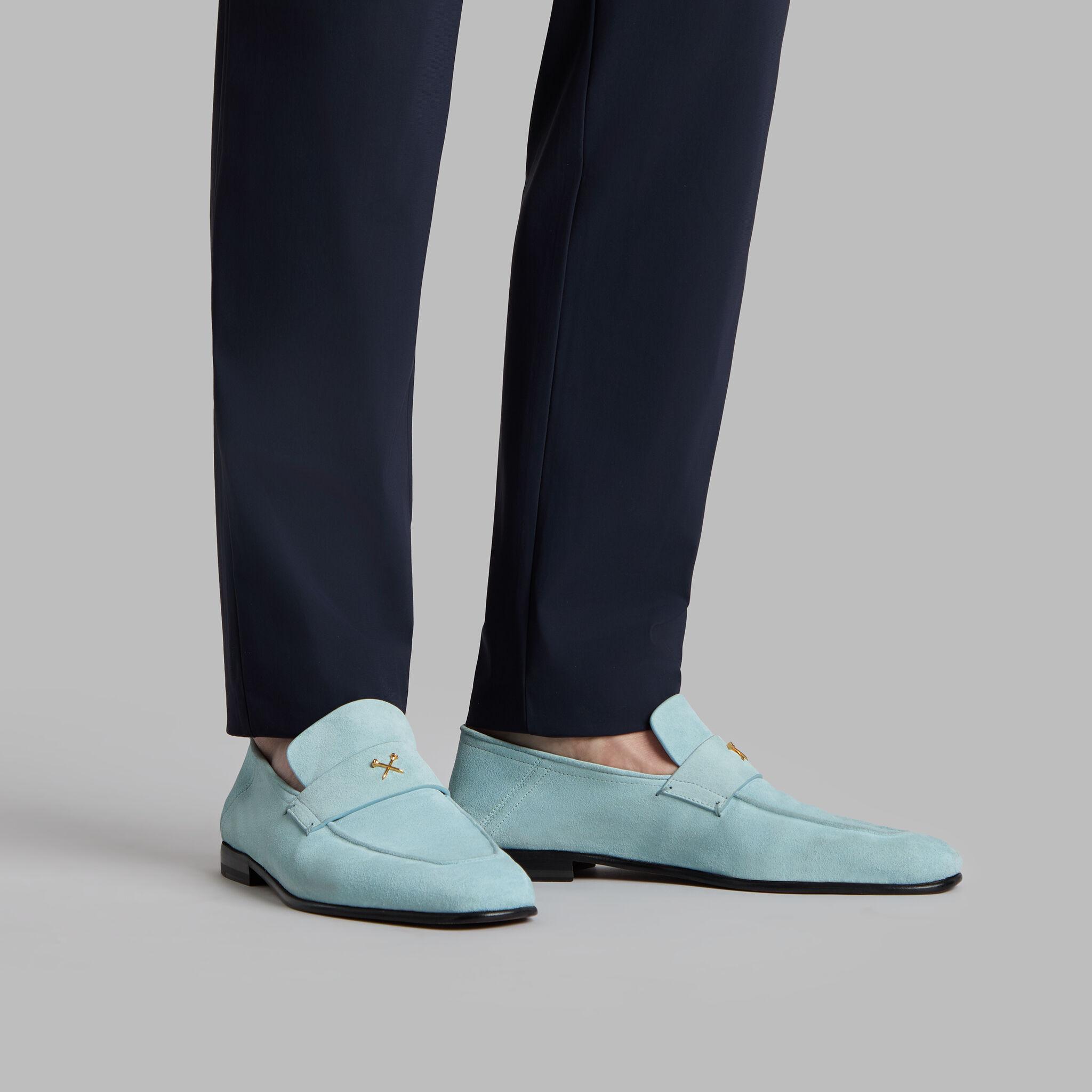 MEN'S METAL TEES SUEDE FLEX LOAFER Product Image