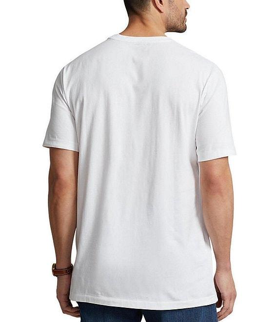 Polo Ralph Lauren Big & Tall Classic Fit Jersey Pocket Crewneck T-Shirt Product Image