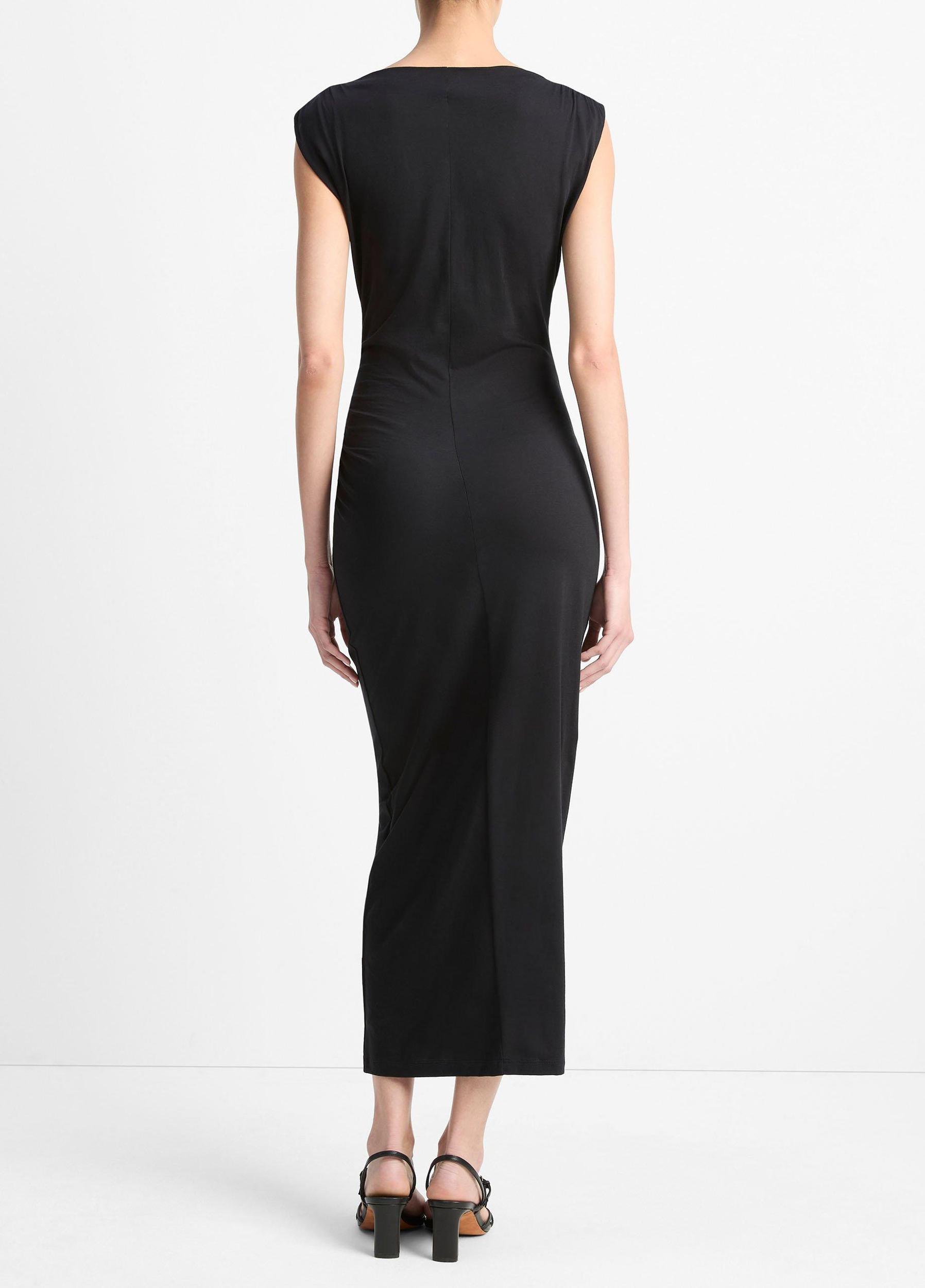 Pima Cotton Muscle-Tee Dress Product Image