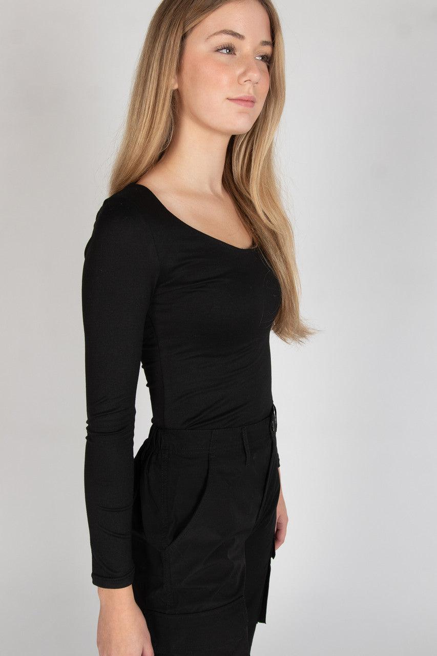 Double Layer Long Sleeve Tee Product Image