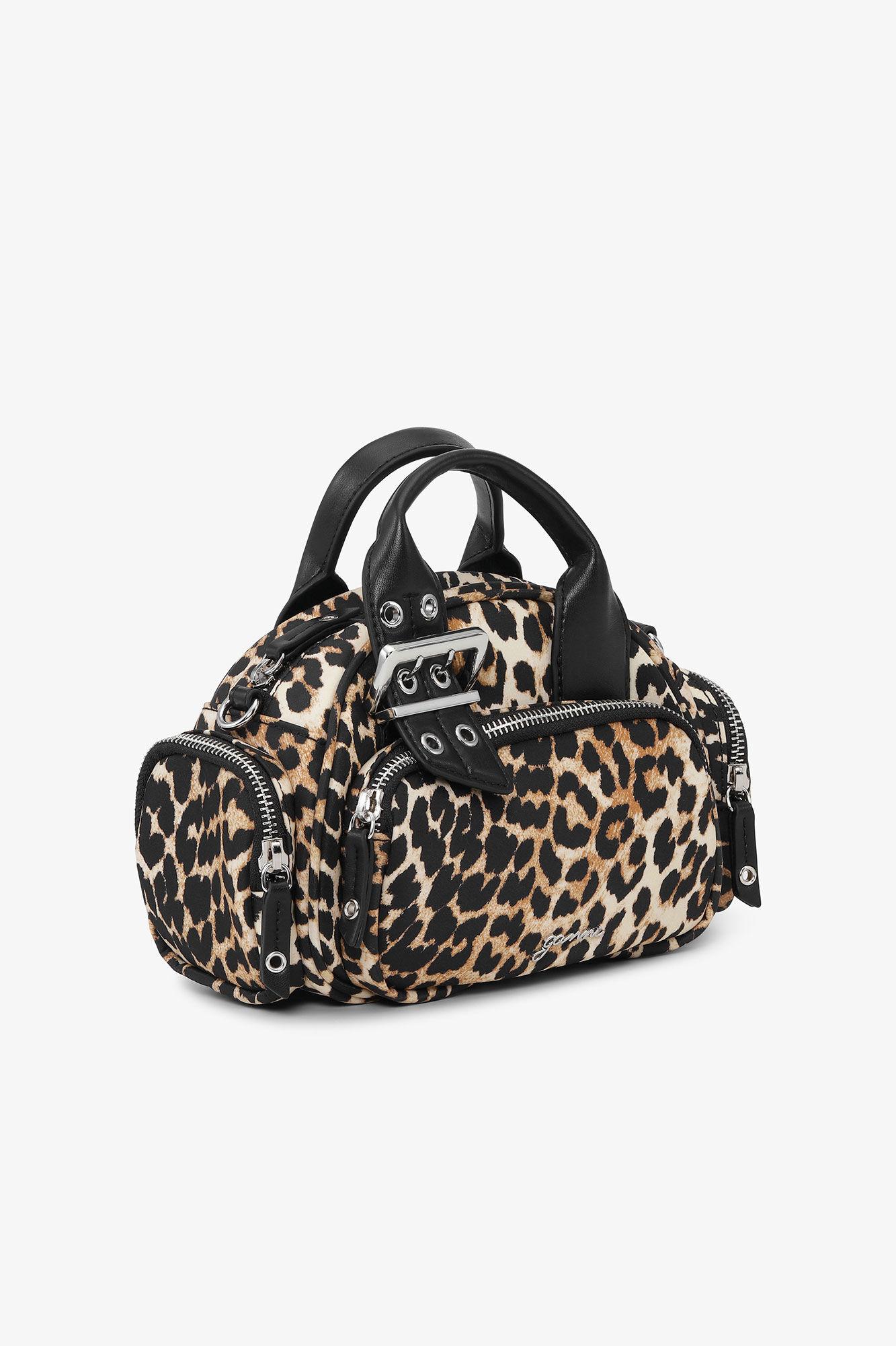 Leopard Mini Polochon Bag Product Image