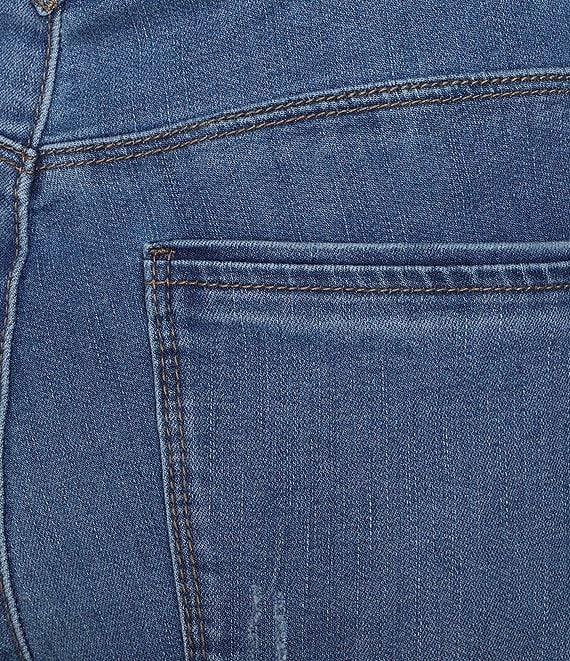 Democracy #double;Ab#double;solution® Fray Hem Skimmer Jeans Product Image